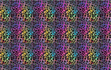 19" x 12" Pattern Acrylic Rainbow Cheetah | Create With 614