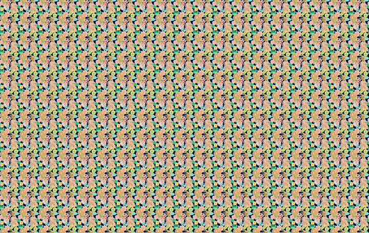 19" x 12" Pattern Acrylic Vintage Flowers | Create With 614