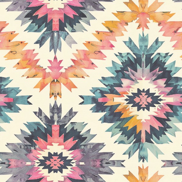 4" x 10" Pattern Acrylic Southwest Aztec