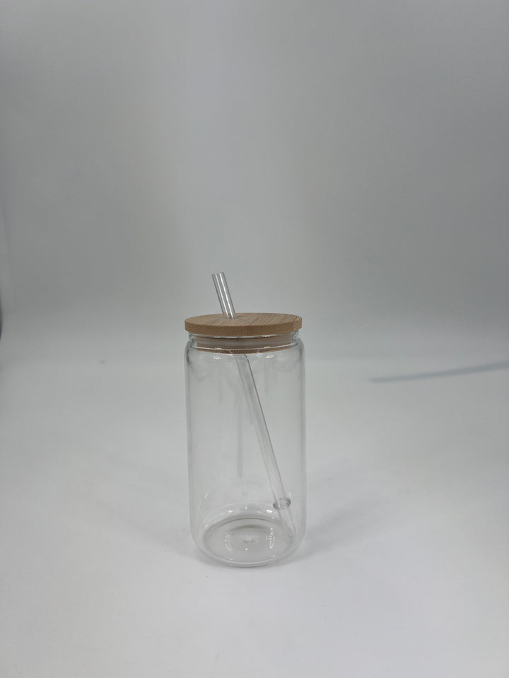 Sublimation Glass Beer Can 16 oz