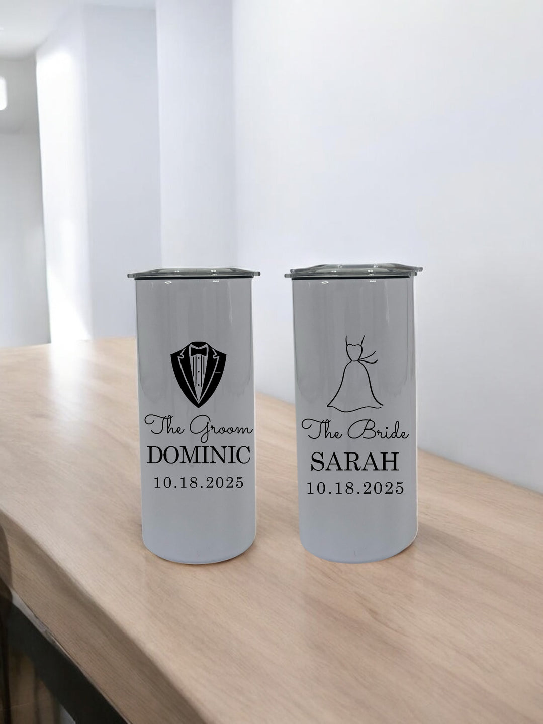 Personalized Wedding 4 in 1 Tumbler