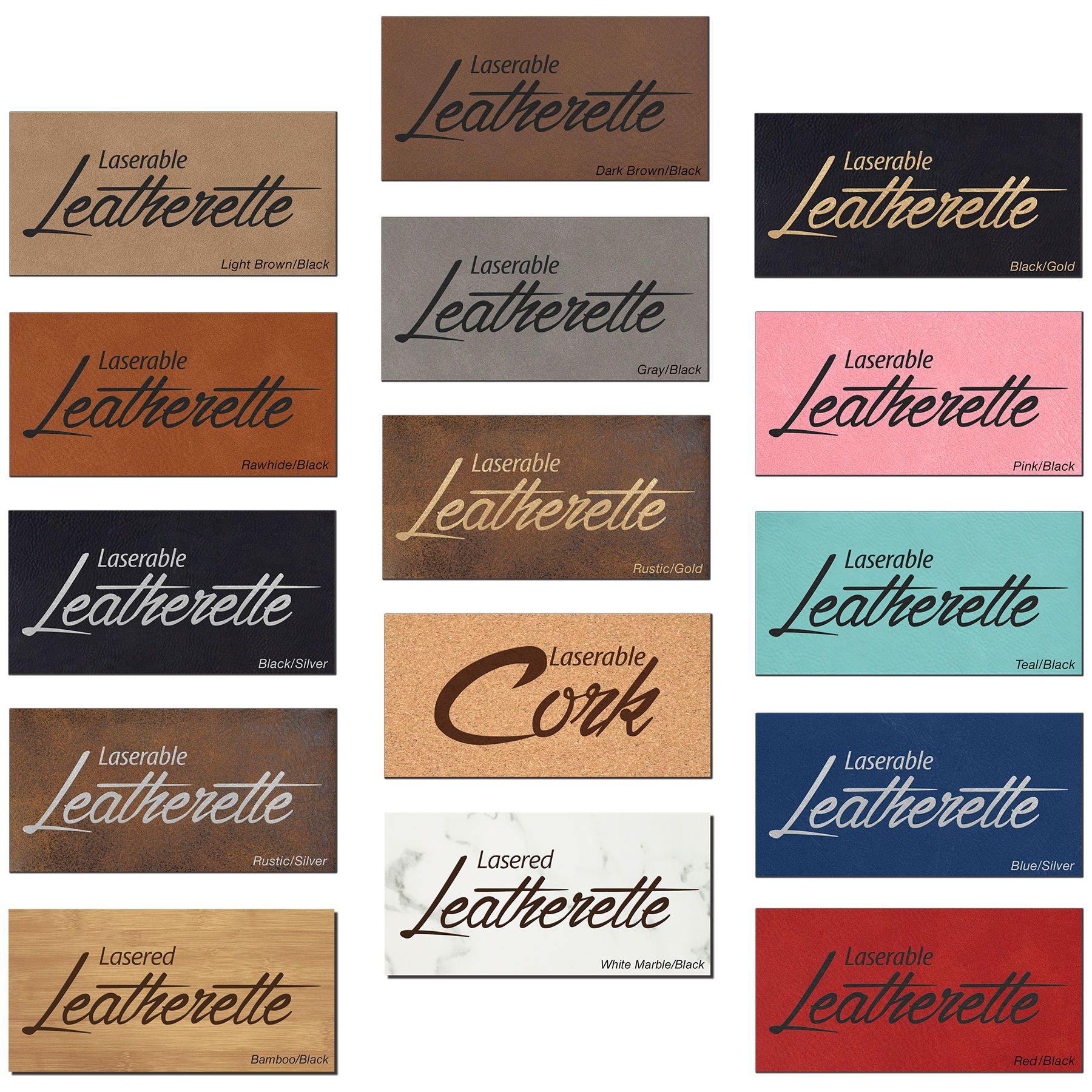 Laserable Leatherette 12 x 24 Sheet