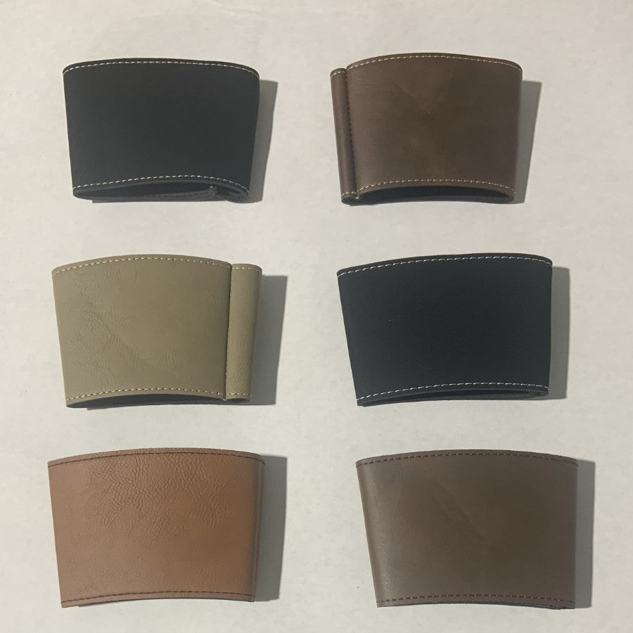 Laserable Leatherette Coffee Sleeve | Create With 614