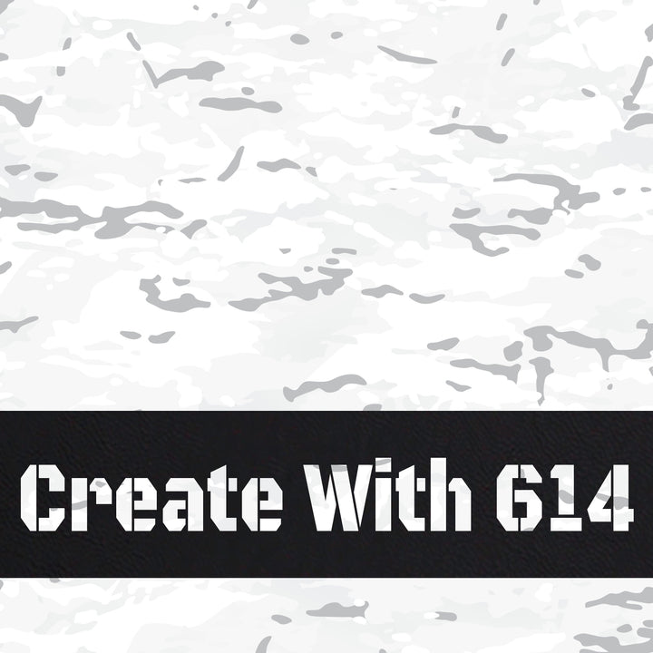 12" x 24" Laserable Leatherette Camoflage Sheet MultiCam Alpine Black | Create With 614