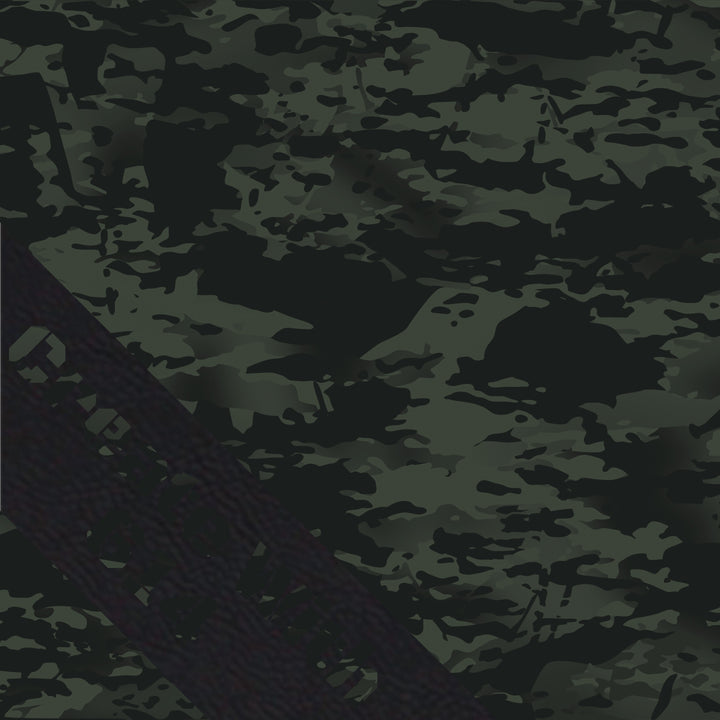 12" x 18" Laserable Leatherette Sheet with Camo pattern with Adhesive - Perfect for laser cutting, engraving and crafting