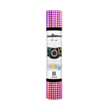 TeckWrap Rose Red Dots