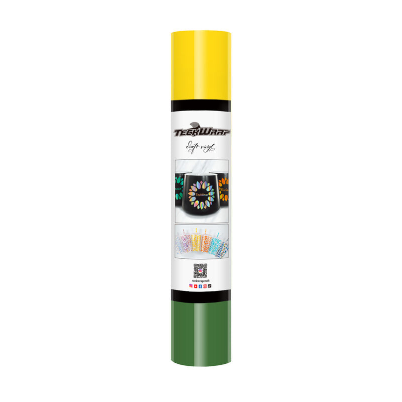 TeckWrap Cold Color Change Yellow Dark Green