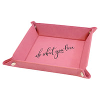 Snap Up Tray Laserable Leatherette 6"x6"