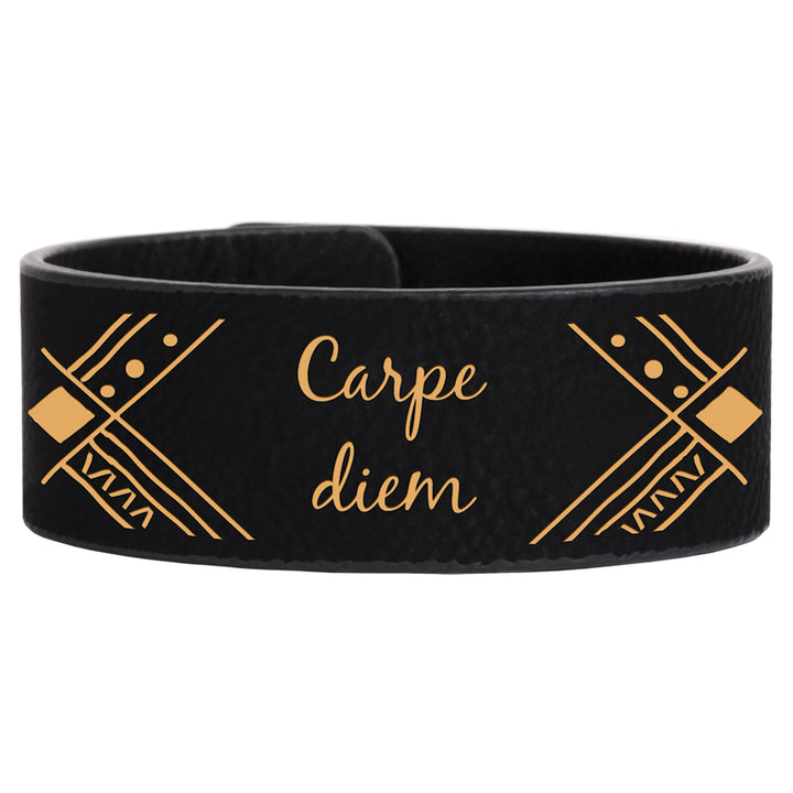 Cuff Bracelet Laserable Leatherette 9 1/2" x 1"