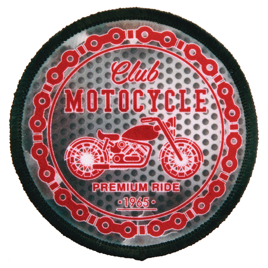 Sublimation Patch Round 3" with Adhesive