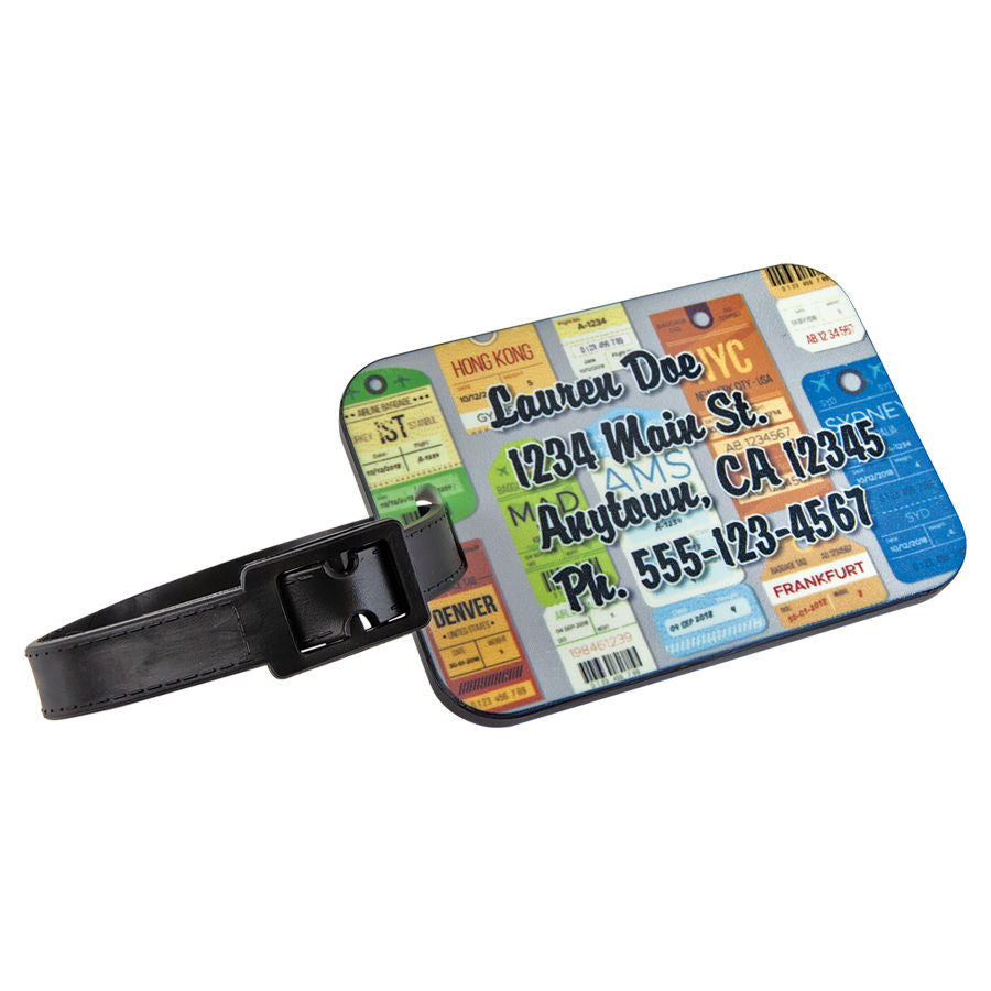 Sublimatable Luggage Tag