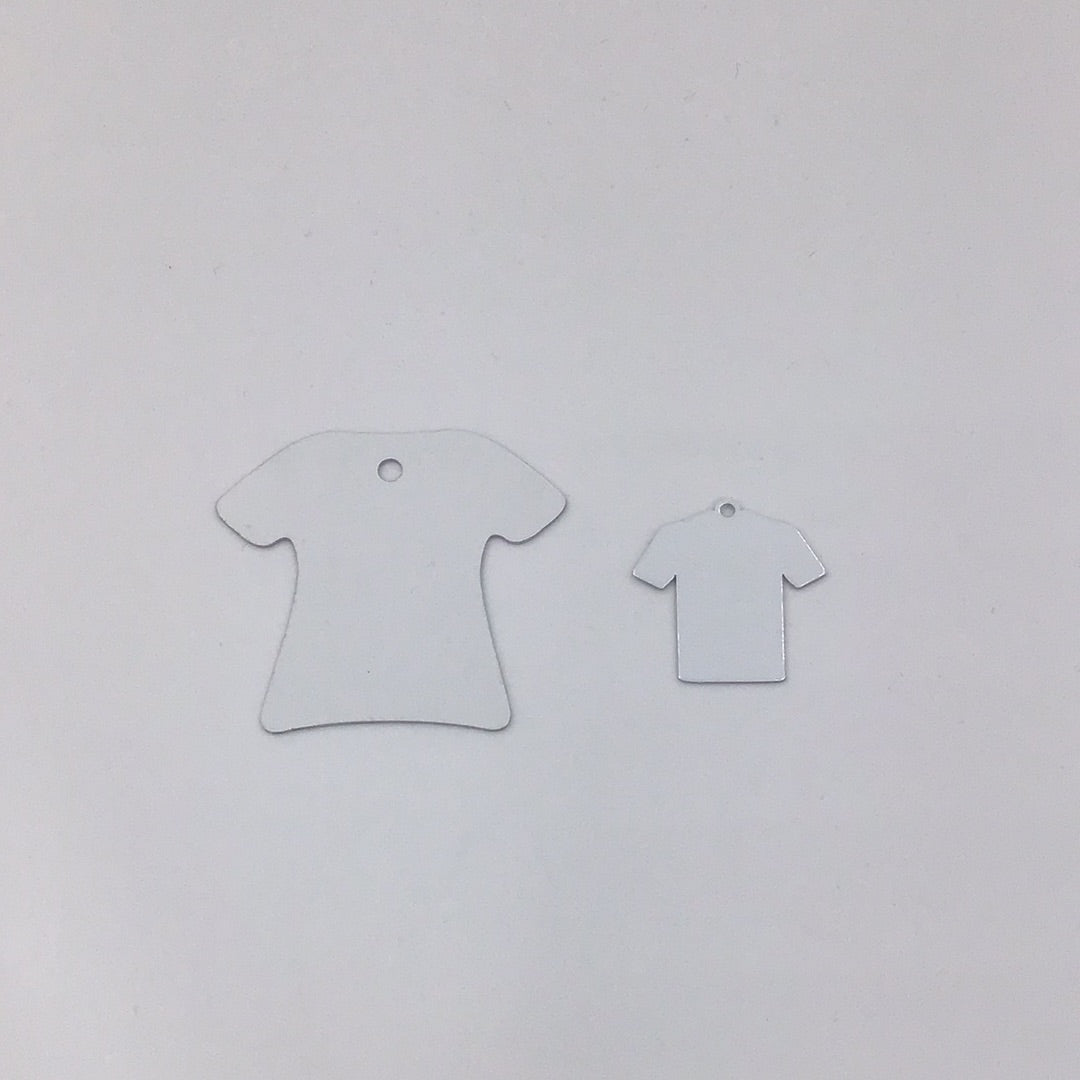Sublimation Aluminum Shirt Keychain