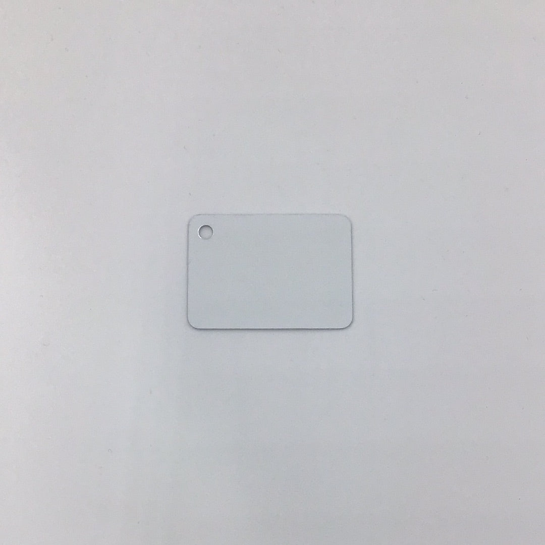 Sublimation Aluminum Rectangle Keychain