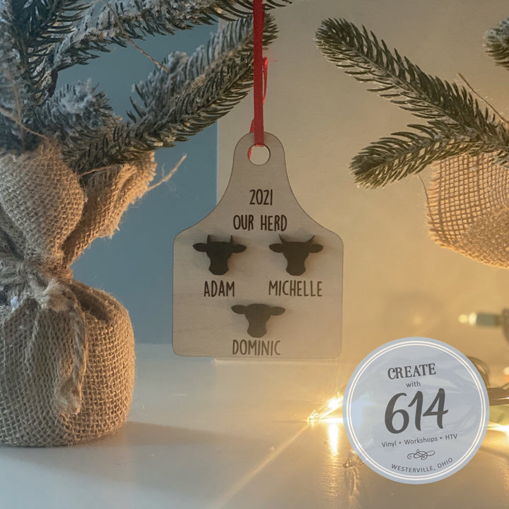 Our Herd  Ornament