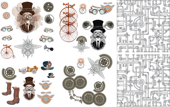 Dixie Belle Transfer - Steampunk - Create With 614