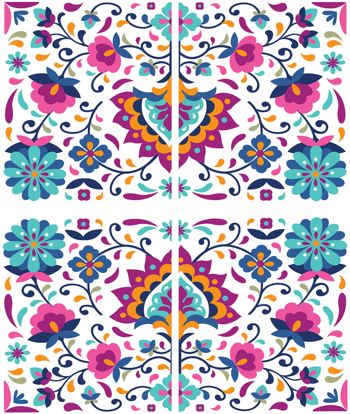 Dixie Belle Transfer - Latin Floral - Create With 614