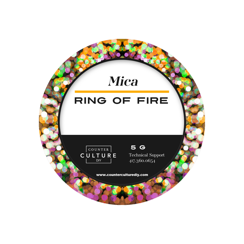 Counter Culture CCDIY - Chameleon Mica Powder - Ring Of Fire - Create With 614