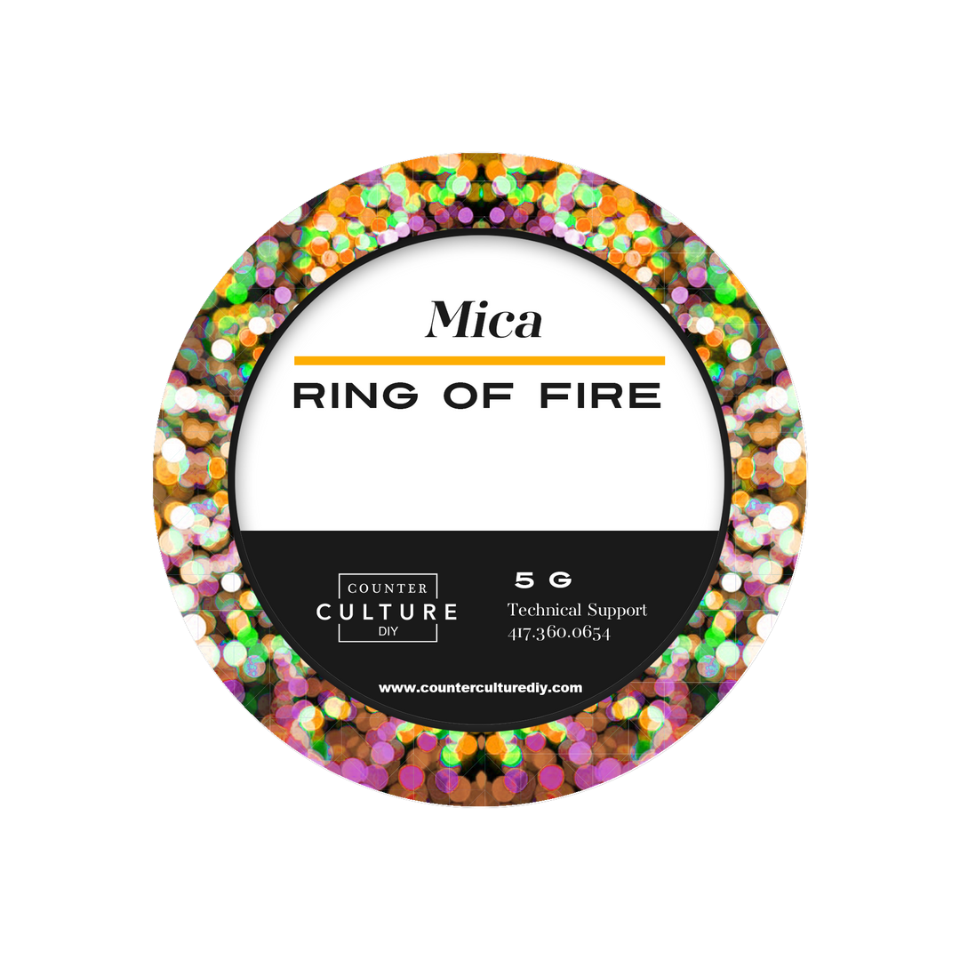 Counter Culture CCDIY - Chameleon Mica Powder - Ring Of Fire - Create With 614