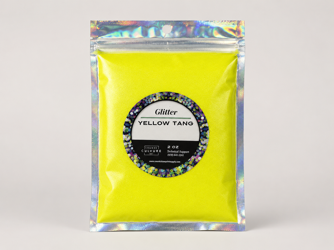 Creative Culture Glitter 2 oz — Yellow Tang