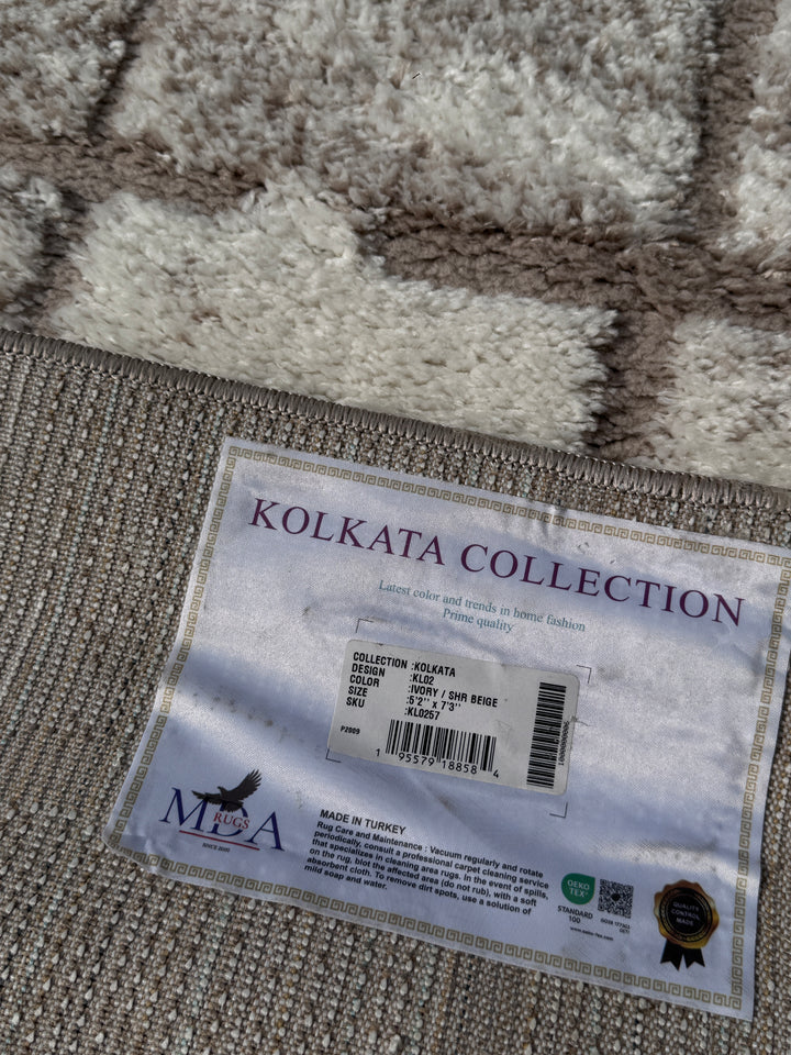MDA Kolkata Collection 5x7 Rug
