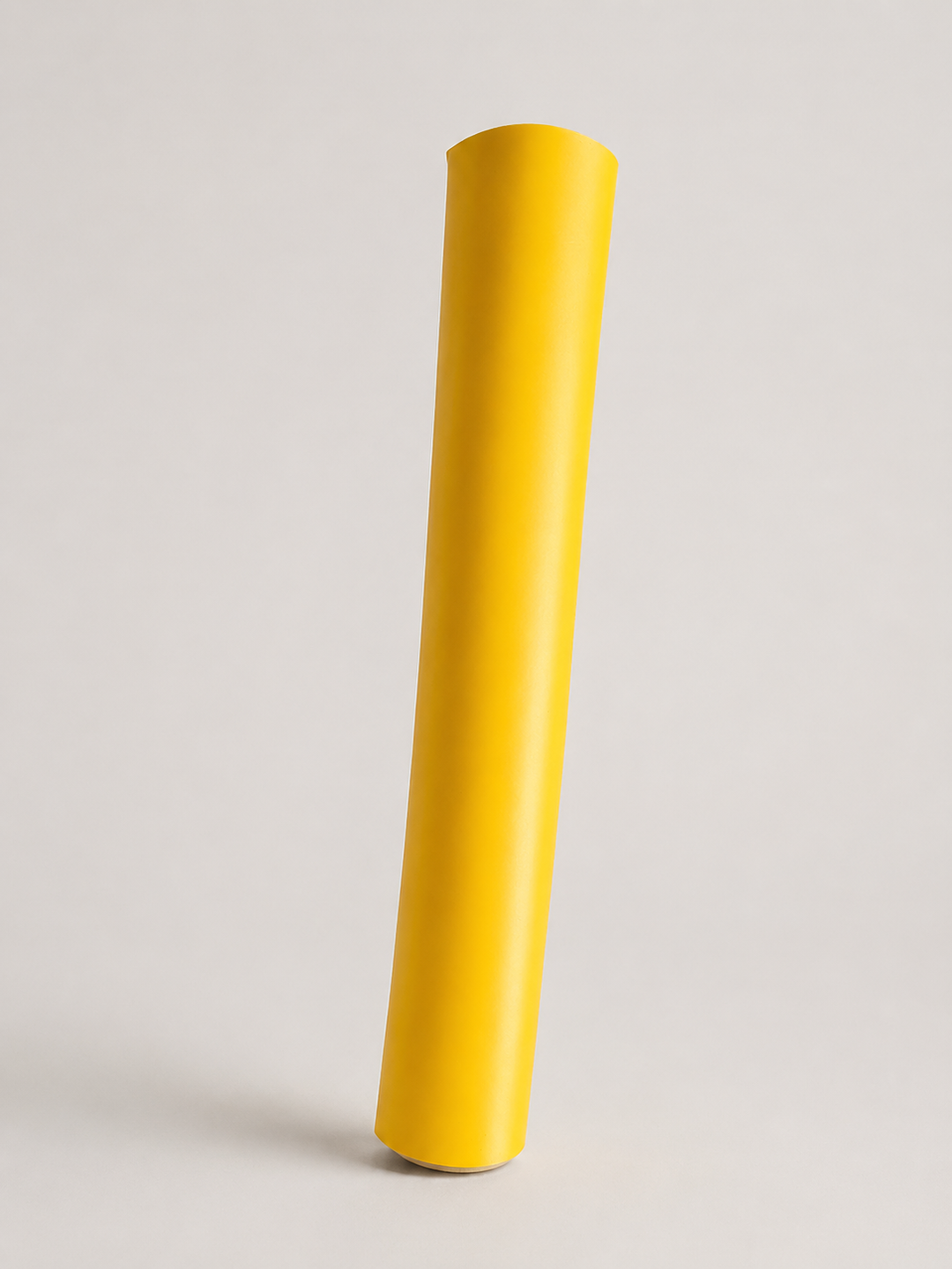 One yard roll of golden yellow matte heat transfer vinyl