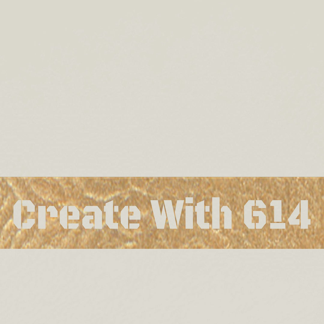 12" x 24" White Gold Laserable Leatherette Sheet - Perfect for laser cutting, engraving and crafting