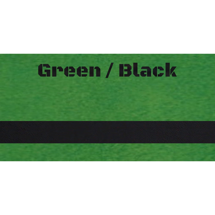12" x 24" Green / Black Laserable Leatherette Fabric Sheet Without Gray Backer | Create With 614