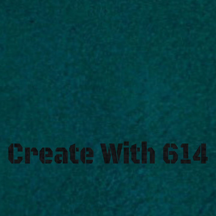 12" x 24" Turquoise / Black Laserable Leatherette Fabric Sheet Without Gray Backer | Create With 614