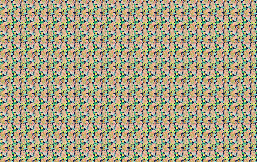 19" x 12" Pattern Acrylic Vintage Flowers | Create With 614
