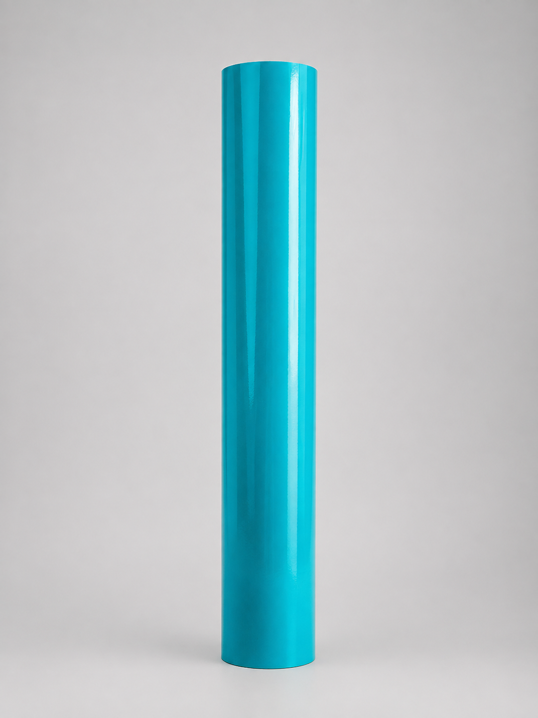 One yard roll of turquoise gloss heat transfer vinyl