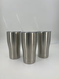 Stainless Steel Tumbler Modern Curve 20 oz