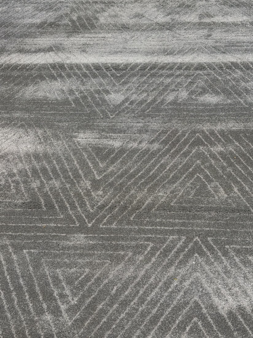 ART Carpet Pure Long Grey Shag Area Rug – 7'6" x 10'6" (8x11)