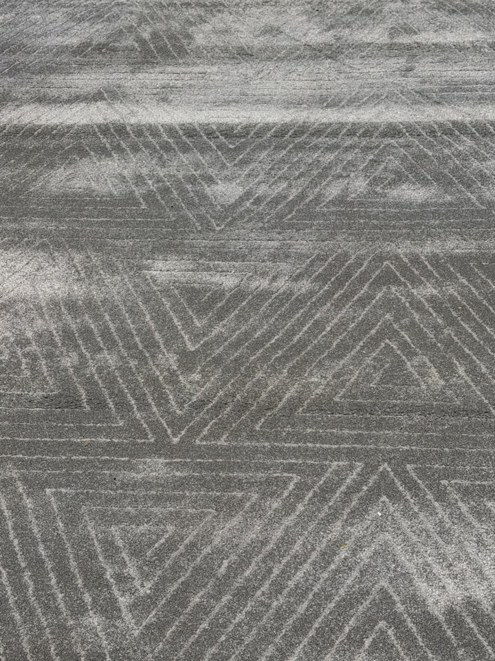 ART Carpet Pure Long Grey Shag Area Rug – 7'6" x 10'6" (8x11)