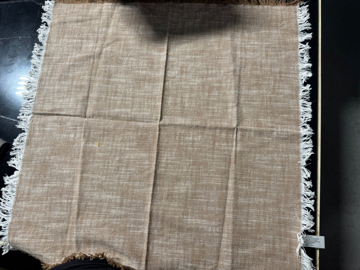 Lot 105 - Kirkland Woven Cotton Napkin With Fringe Set