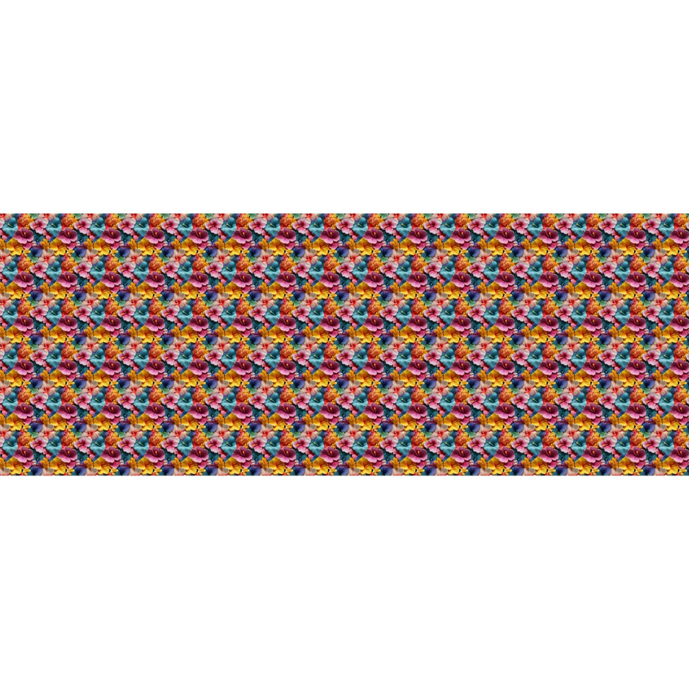 4" x 10" Pattern Acrylic Aloha Hibiscus | Create With 614