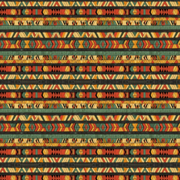 4" x 4" Pattern Acrylic Aztec Pride