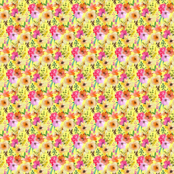 4" x 4" Pattern Acrylic Spring Medley