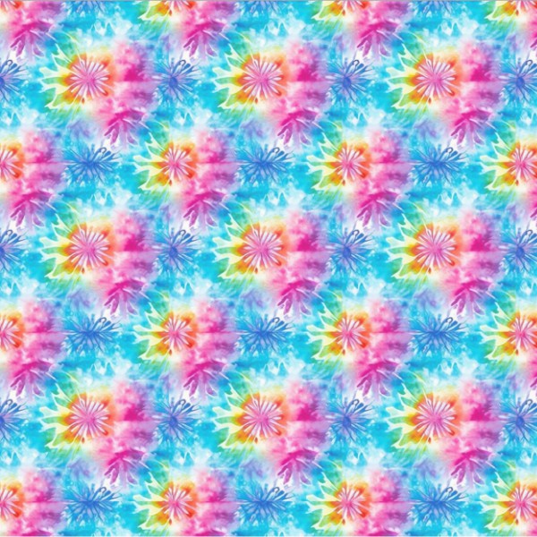 4" x 4" Pattern Acrylic Tie Dye Summer
