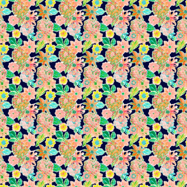 4" x 10" Pattern Acrylic Vintage Flowers | Create With 614