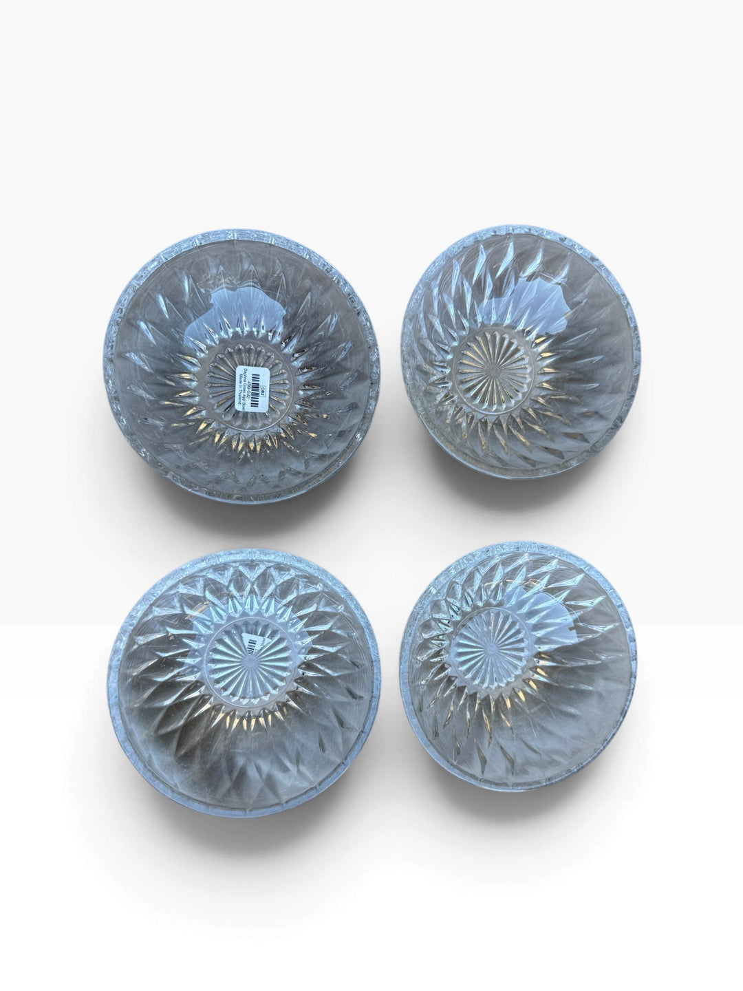 Lot 71 – Set of 4 Cut Glass Bowls, 5 in