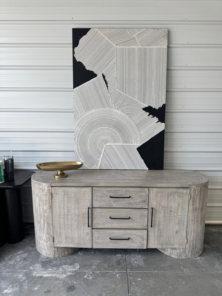 Art 15 – White Plaster Lines