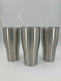Stainless Steel Tumbler Modern Curve 30 oz