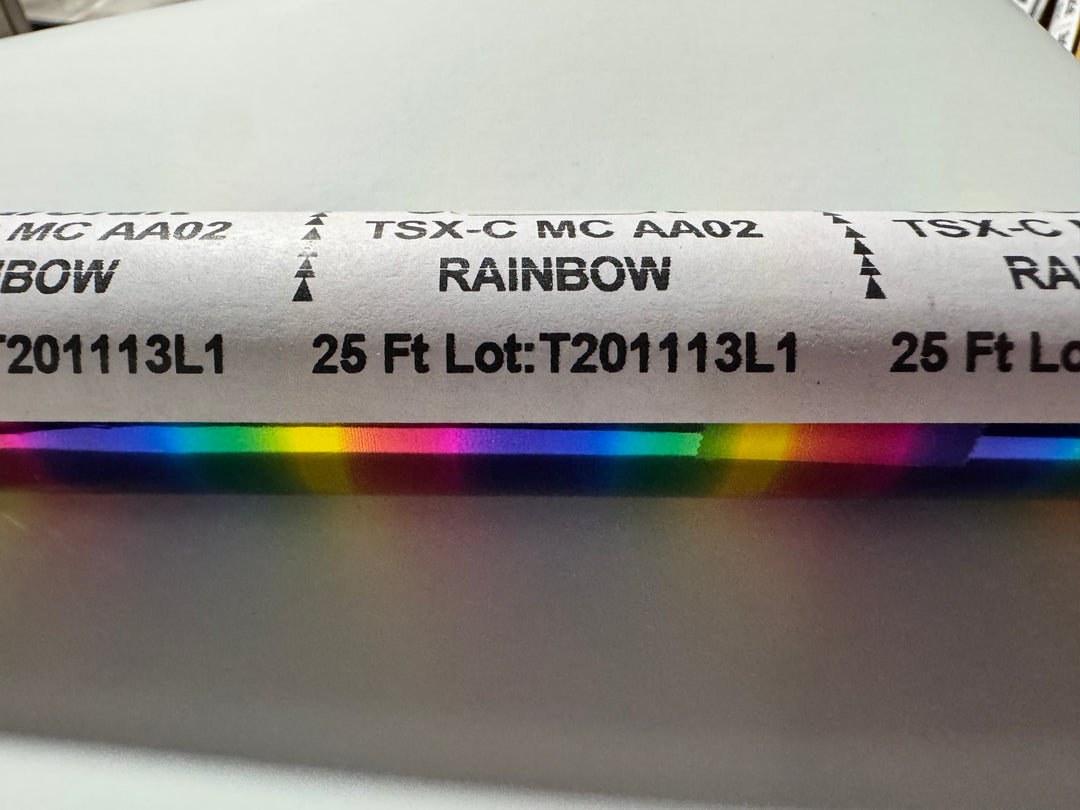 StarCraft Electra Foil 12" x 25 ft Roll — Rainbow