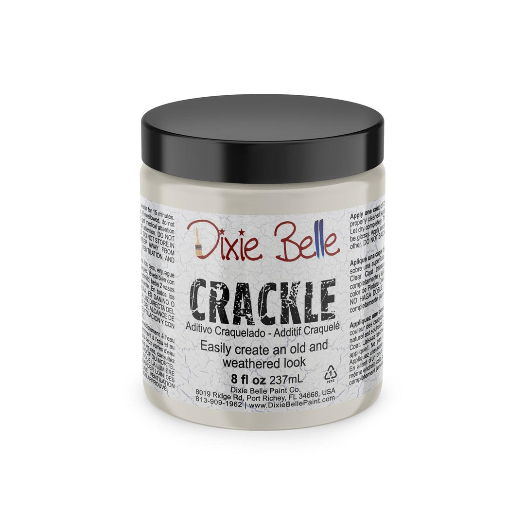 8 oz. bottle of Dixie Belle Crackle medium