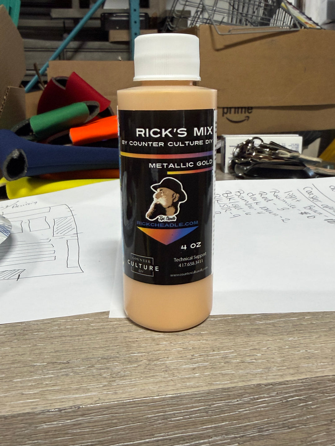Rick's Mix 4oz Paint Pour Paint ONLINE TENT SALE