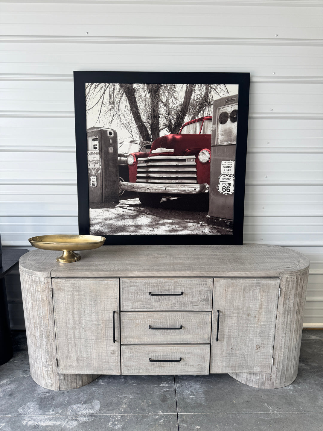 Art 17 – Red Chevy Truck
