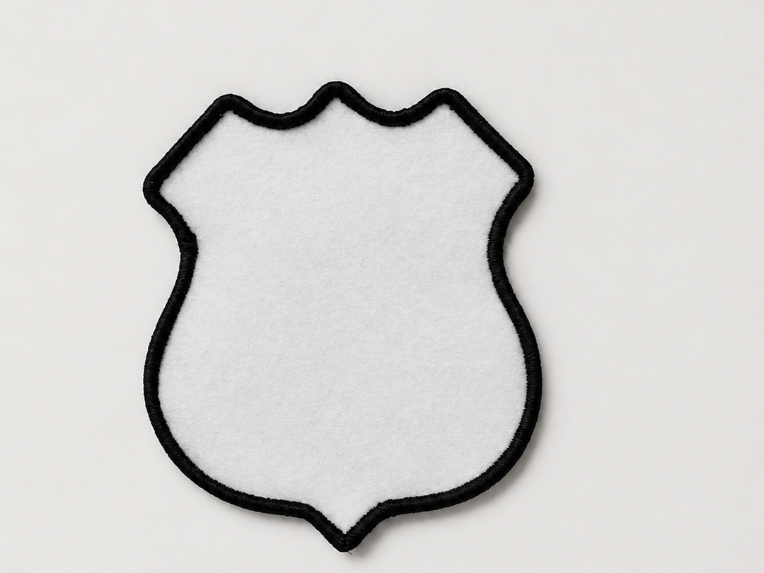 Sublimation Patch Blank — Ornate Plaque