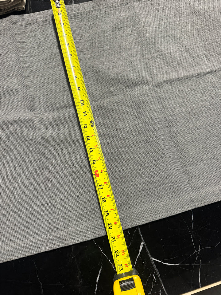Lot 111 - Gray Textured Woven Table Runner