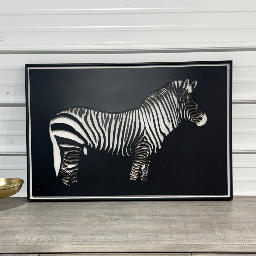 Art 02 – Zebra, front view