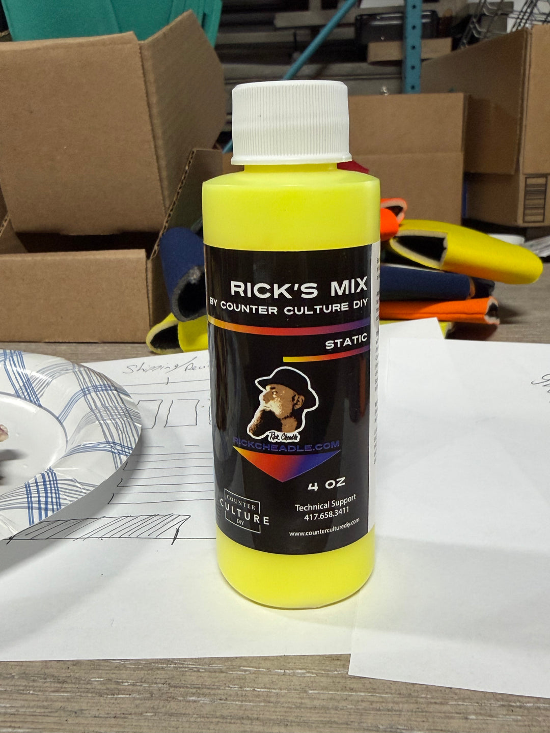 Rick's Mix 4oz Paint Pour Paint ONLINE TENT SALE